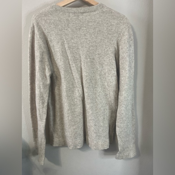 Guy Laroche homme Tan wool pull over sweater, size medium - Picture 4 of 8